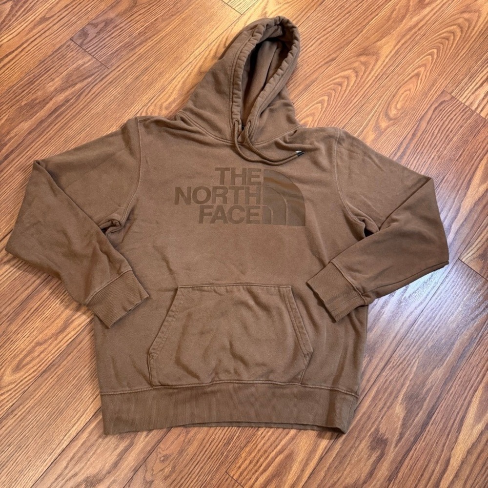 The North Face Mens Brown Half Dome Pullover Hoodie M A4M4B